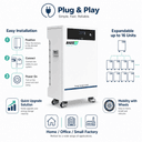 Batería LiFePO4 16kW 314Ah 51,2V De Pie - 2