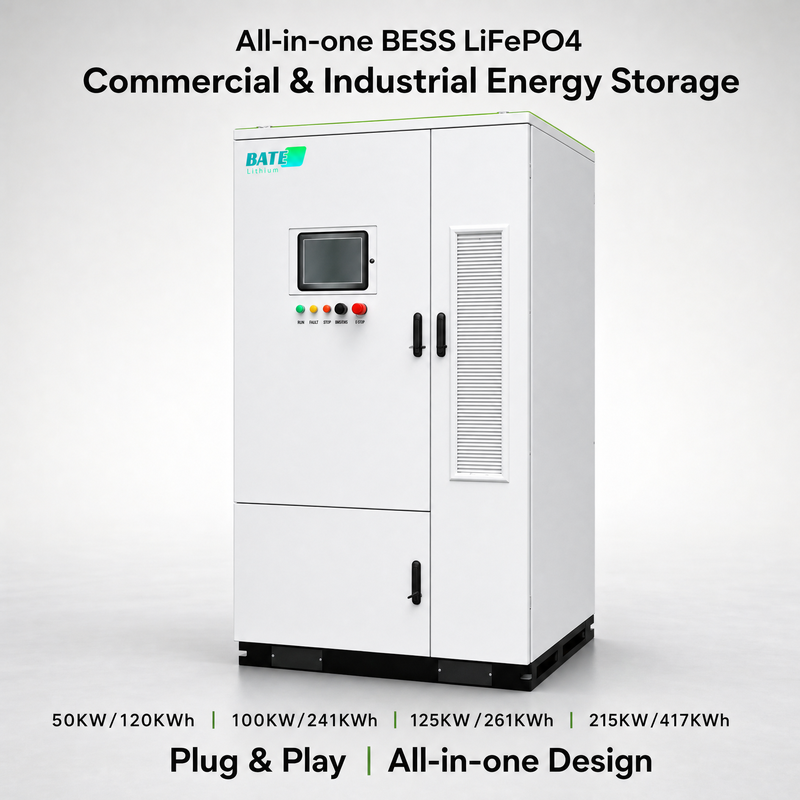 BESS Industrial en Contenedor 215kWh